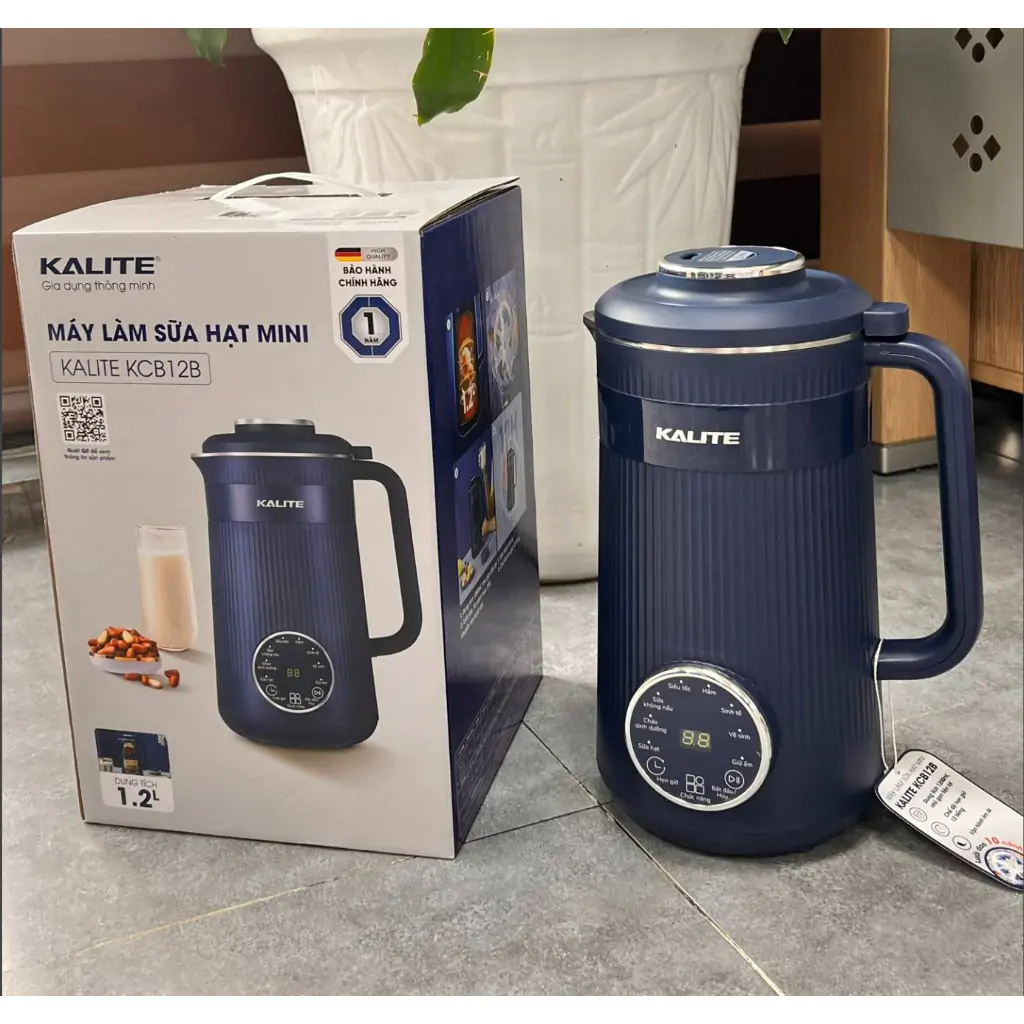 review Máy làm sữa hạt mini Kalite KCB12B review Máy làm sữa hạt mini Kalite KCB12B