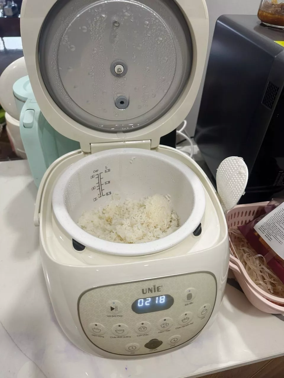 nồi cơm điện lòng nồi gốm sứ có tốt không