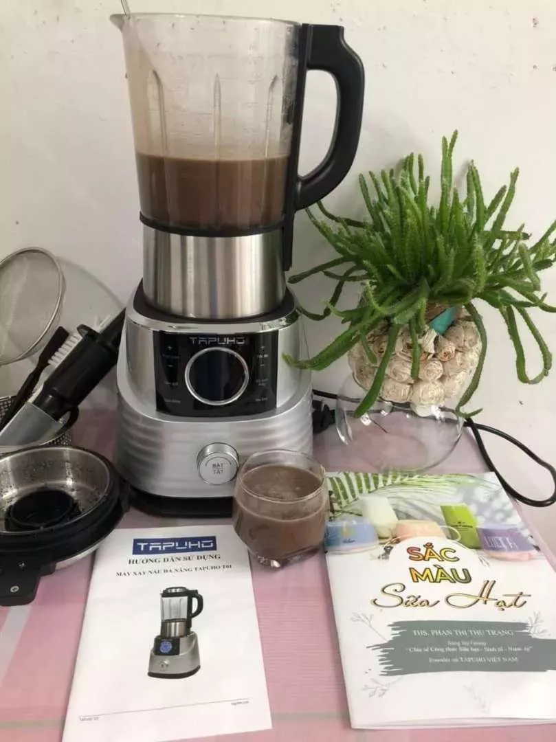 review máy làm sữa hạt tapuho t01