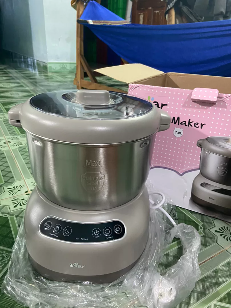 review máy trộn bột bear 7l
