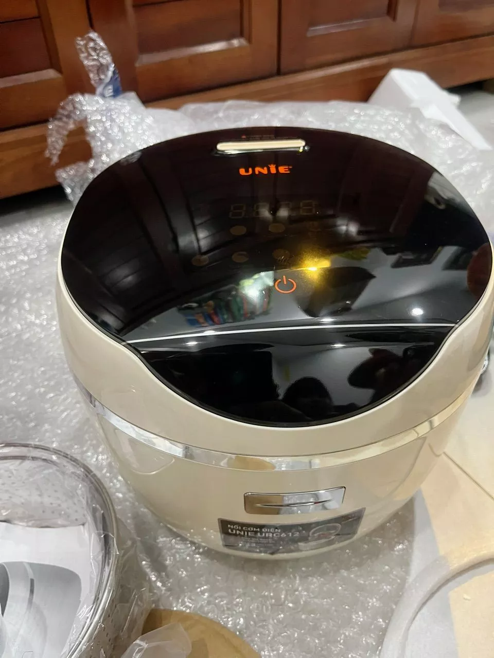 review nồi cơm điện Unie URC612