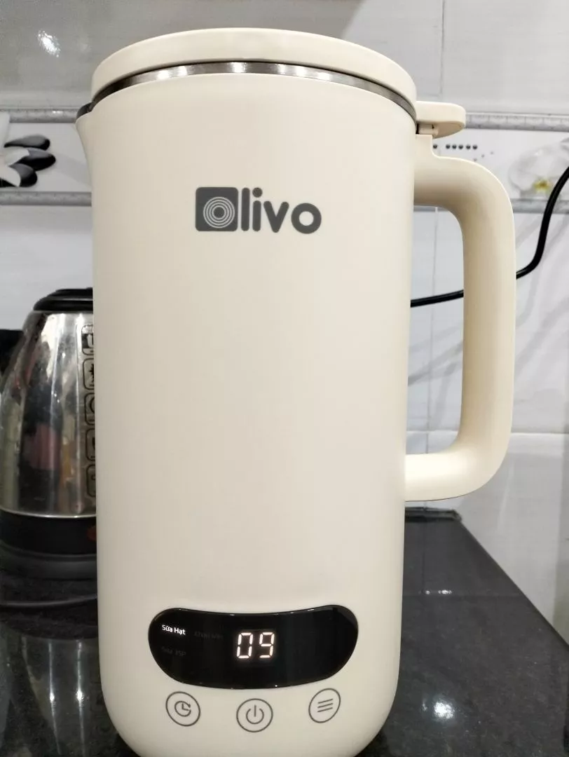 máy làm sữa hạt mini olivo có tốt không