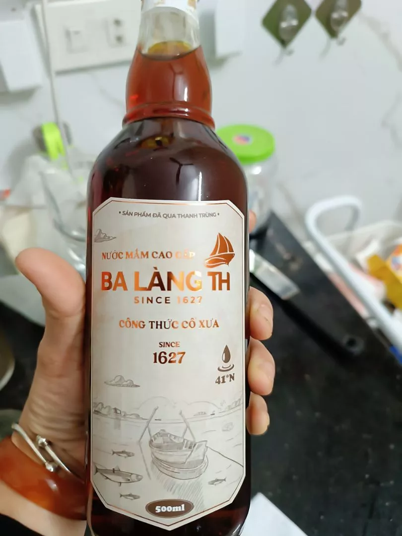 Nước mắm Ba Làng Thanh Hóa cao đạm 41