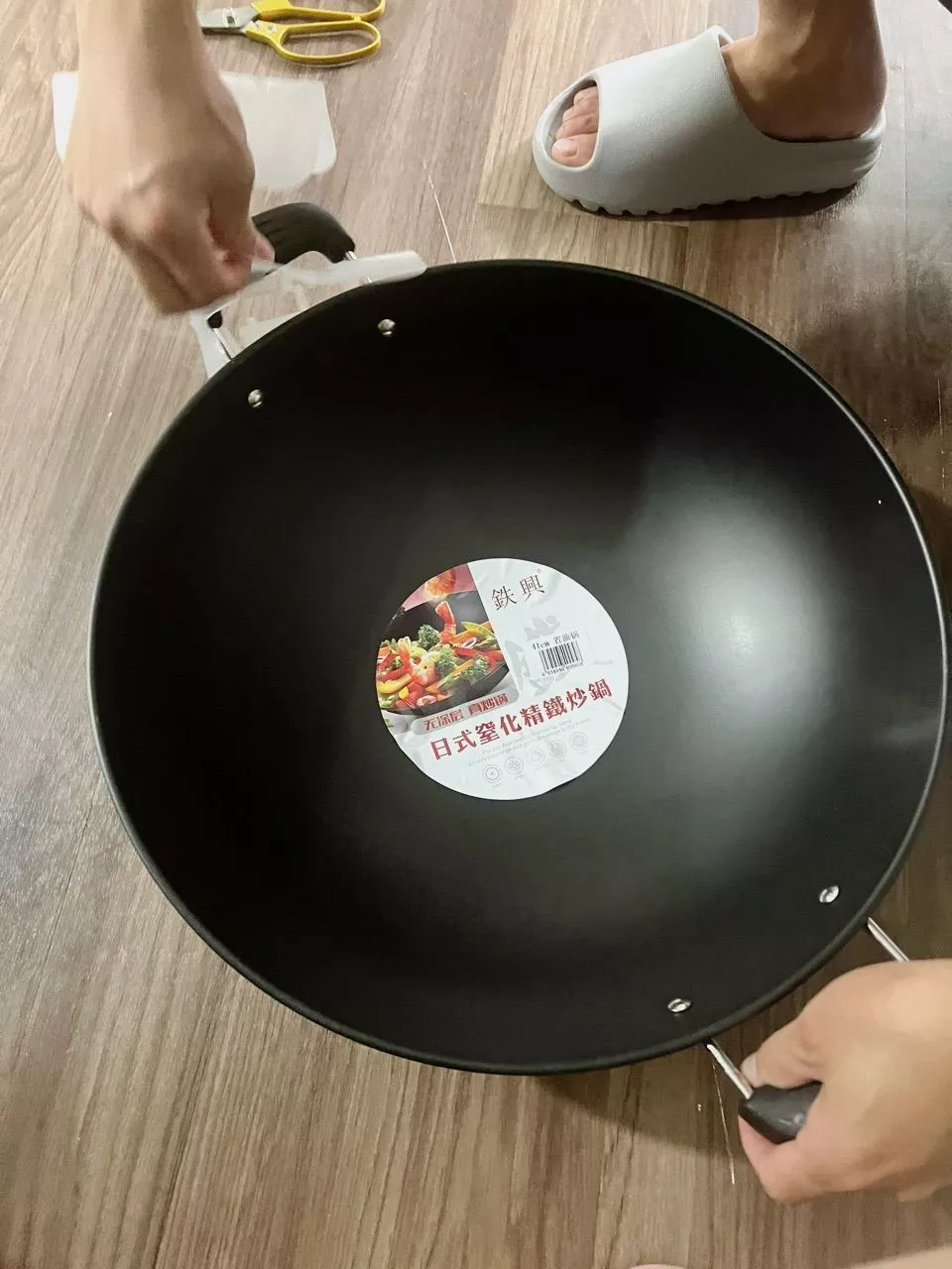 Chảo thép carbon sâu lòng kiểu Nhật Chảo thép carbon sâu lòng kiểu Nhật