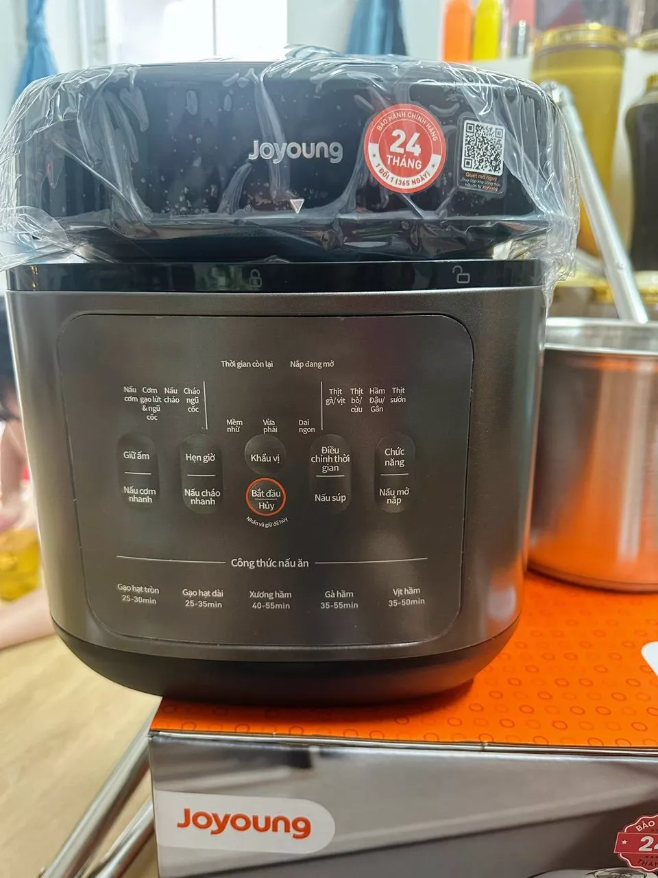 Nồi cơm áp suất Joyoung JHPC-5100 Nồi cơm áp suất Joyoung JHPC-5100