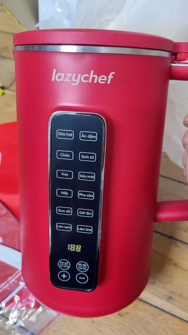 máy làm sữa hạt Lazychef 12 in 1 máy làm sữa hạt Lazychef 12 in 1