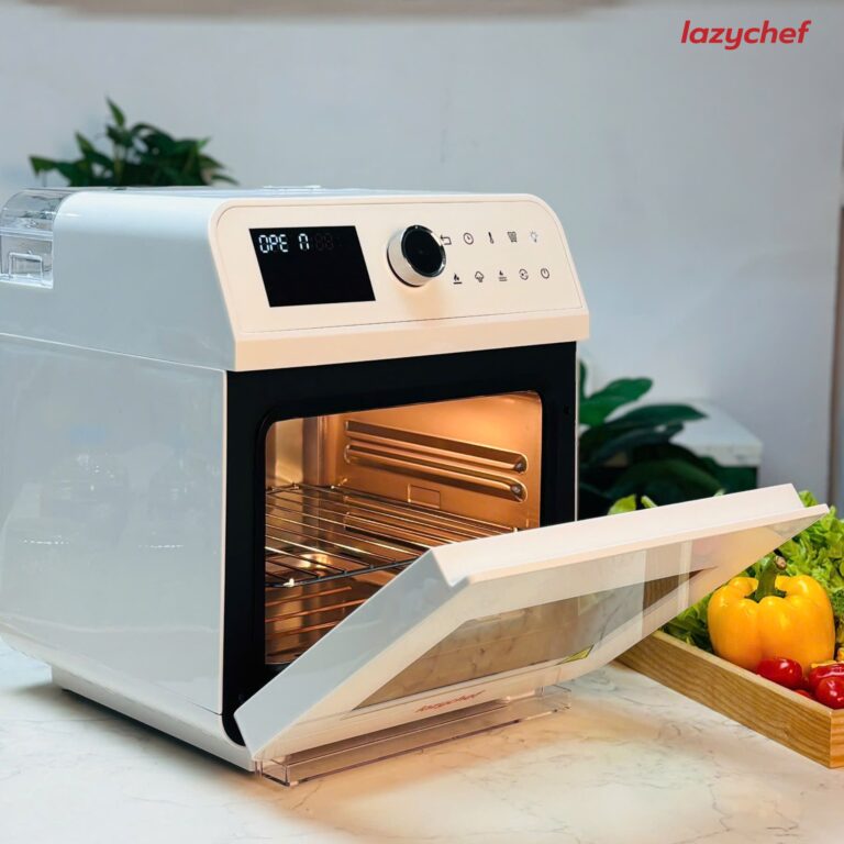 nồi chiên hơi nước lazychef có tốt không